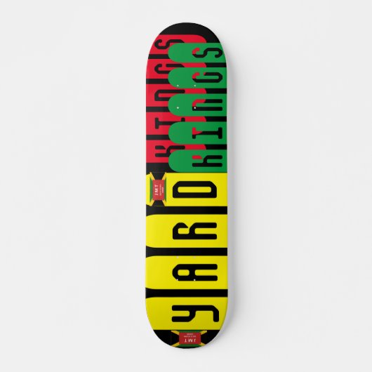 YARD KINGS JMT 7 3/4" Skateboard Dek (Voorkant)