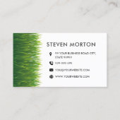 Yard Lawn Care Grass snijden Tuinieren maaien Visitekaartje (Achterkant)