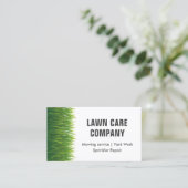 Yard Lawn Care Grass snijden Tuinieren maaien Visitekaartje (Staand voorkant)