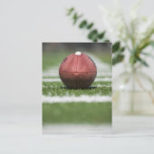 Yard Line Marker Briefkaart (Staand voorkant)