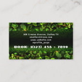 Yard onderhoud en landschapsarchitectuur natuur visitekaartje (Achterkant)