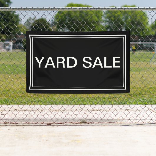 Yard Sale Banner (Insitu)