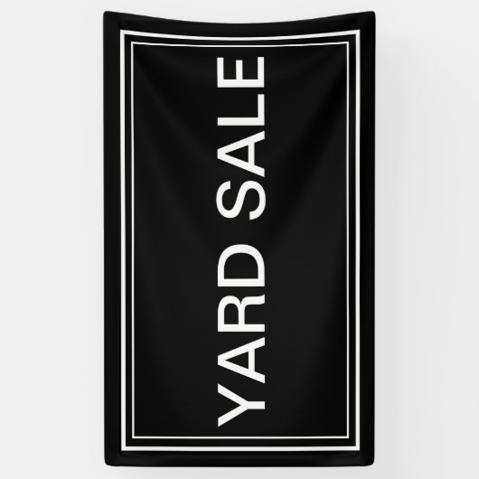 Yard Sale Banner (Verticaal)