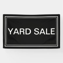Yard Sale Banner
