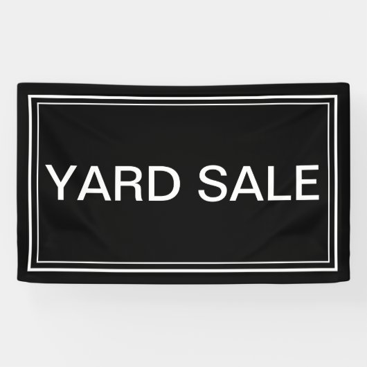 Yard Sale Banner (Horizontaal)