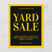 Yard Sale Flyer (Voorkant)