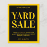 Yard Sale Flyer<br><div class="desc">Reclamebrochure. Pas het met uw eigen tekst aan en verspreid het woord.</div>