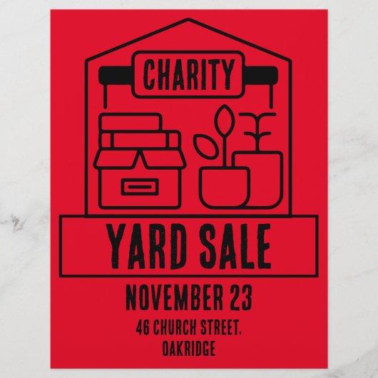 Yard Sale Flyer (Voorkant)
