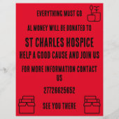 Yard Sale Flyer (Achterkant)