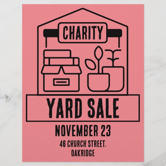 Yard Sale Flyer (Voorkant)