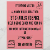 Yard Sale Flyer (Achterkant)