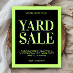 Yard Sale Flyer<br><div class="desc">Reclamebrochure. Pas het met uw eigen tekst aan en verspreid het woord.</div>