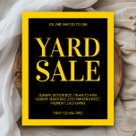 Yard Sale Flyer<br><div class="desc">Reclamebrochure. Pas het met uw eigen tekst aan en verspreid het woord.</div>