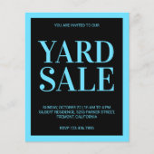 Yard Sale Flyer (Voorkant)