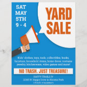 Yard Sale Flyer Sjabloon (Voorkant)