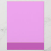 Yard Sale Flyer Sjabloon (ROZE) (Achterkant)