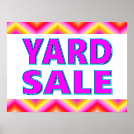 Yard Sale Poster (Voorkant)