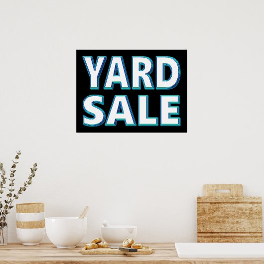 Yard Sale Poster (Keuken)