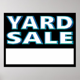 Yard Sale Poster
