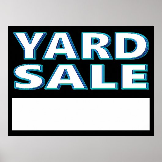 Yard Sale Poster (Voorkant)