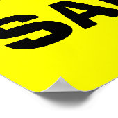 YARD SALE-Poster Poster (Hoek)