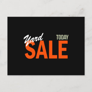 Yard Sale Vandaag Briefkaart