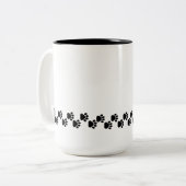 Yard Scooter Coffee-Mok Tweekleurige Koffiemok (Voorkant links)