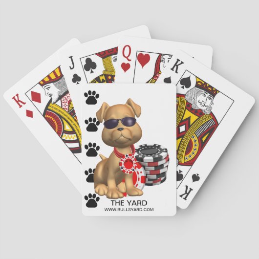 Yard Scooter Playing Cards Speelkaarten (Achterkant)