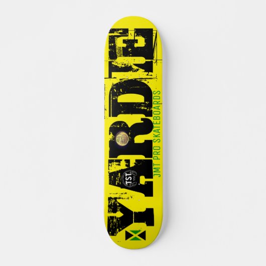 YARDIE JMT Skateboard, 7¾" Deck Persoonlijk Skateboard (Voorkant)