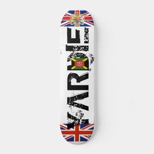 YARDIE OFFICieel UK Skateboard (Voorkant)