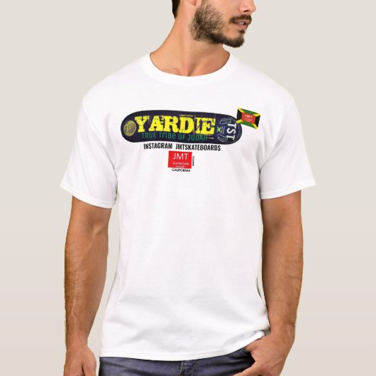 YARDIE SKATEBOARD T-Shirt (Voorkant)