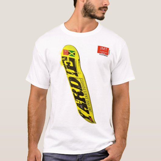YARDIE SKATEBOARD T-Shirt (Voorkant)