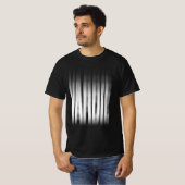 Yardie Wazig Effect Typografie Reggae T-shirt (Voorkant volledig)