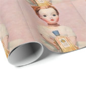 Yardley uit de jaren 1950 en Madame Alexander-pop Cadeaupapier (Rol Hoek)