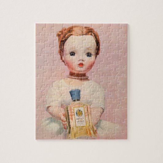 Yardley uit de jaren 1950 en Madame Alexander-pop Legpuzzel (Verticaal)