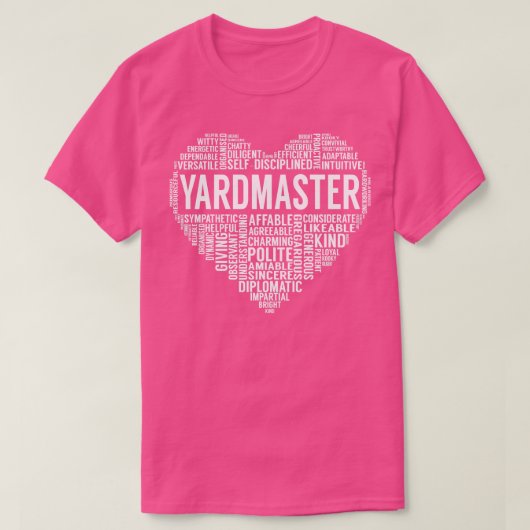 Yardmaster Heart T-shirt (Design voorkant)