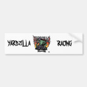 Yardzilla Paars Geen Logo Wis Bumpersticker (Voorkant)