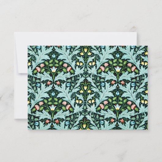 Yare van William Morris Bedankkaart (Voorkant)
