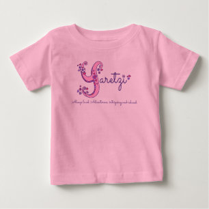 Yaretzi meisjes naam en betekenis Y monogram shirt