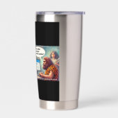 Yarg’s First Login: Banking Like a Caveman Geïsoleerde Drinkbeker (Links)