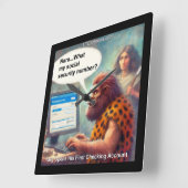 Yarg’s First Login: Banking Like a Caveman Vierkante Klok (Hoek)