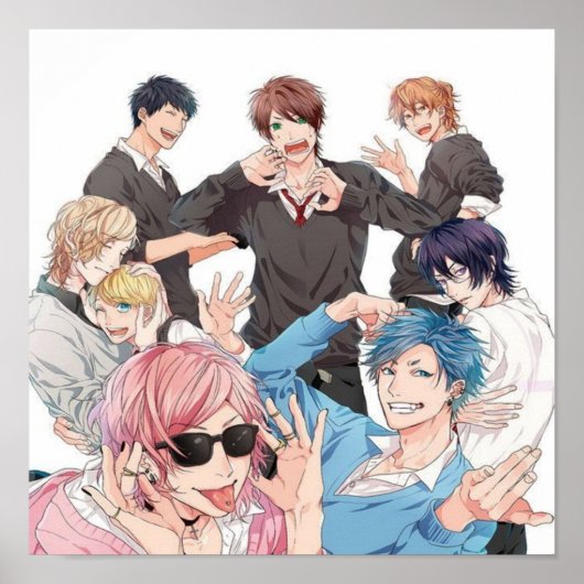 Yarichin b club poster (Voorkant)