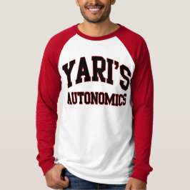 Yari's Autonomics softball team op shirt