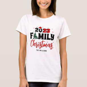Yarly Matching Family KerstWomen T-shirt