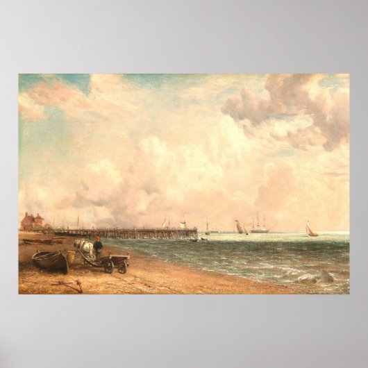 Yarmouth Jetty - John Constable Fine Art Poster (Voorkant)