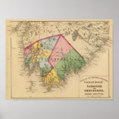 Yarmouth, provincie Shelburne, NS Poster (Voorkant)