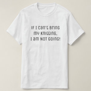 Yarn als ik mijn breinende grappige tekst niet kan t-shirt