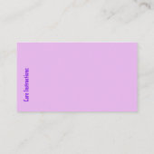 Yarn Artistic Visitekaartje (Achterkant)