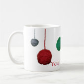 Yarn Ball Craty Holiday / Jouw tekst Koffiemok (Links)