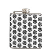 Yarn Ball Print Crafts Heupfles (Voorkant)